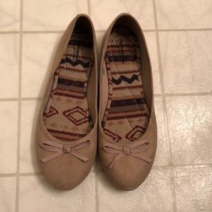 Brand New Taupe Ballet Flats
